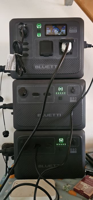 Powerstation Bluetti AC 60 + 2 B80