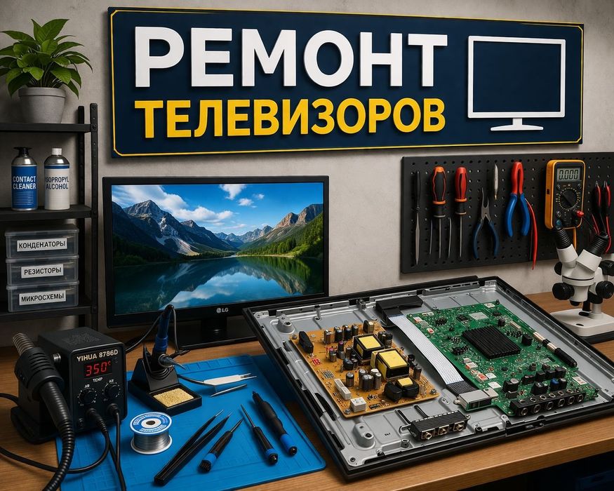 Ремонт телевизоров Актобе