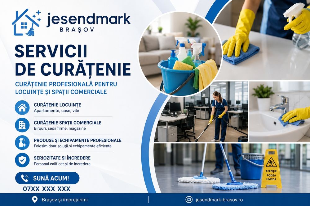 Servici curățenie Brașov !