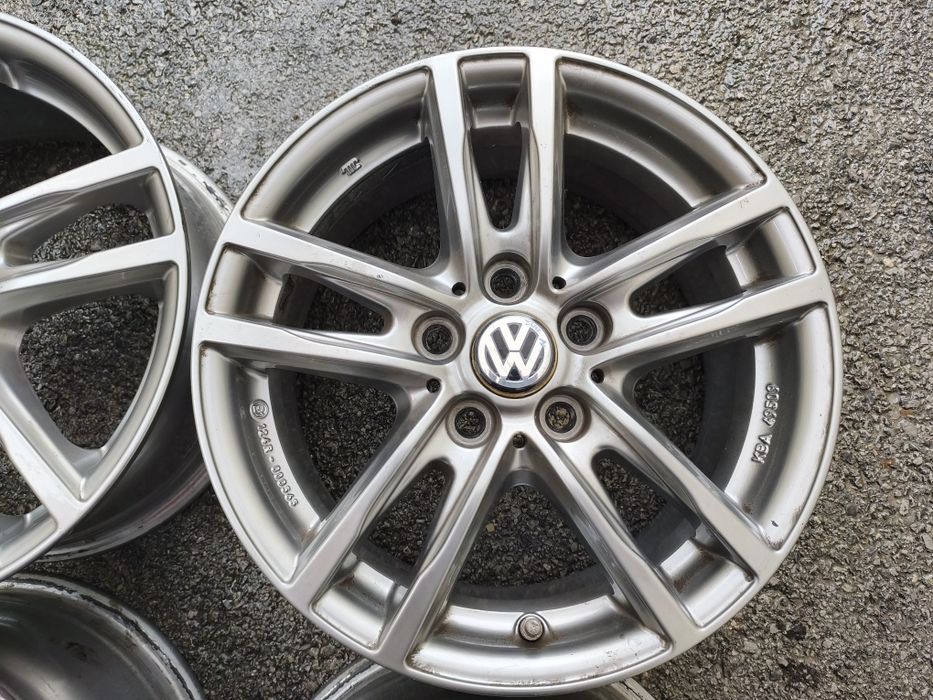 Фолксваген/VW;  16 цола 5x112; 4бр.лети джанти - цвят графит 
Внос от