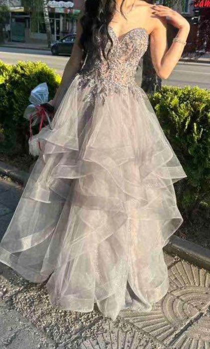 Бална рокля+ чантичка