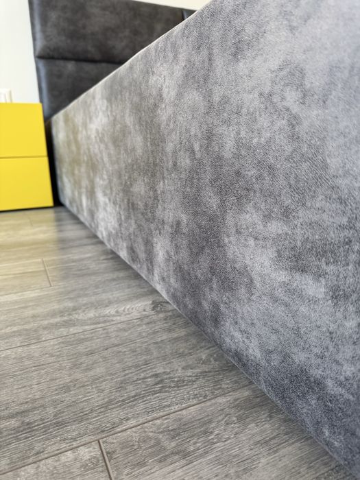 Дизайнерска спалня/легло + матрак Magniflex + шалте и калъфки Textura