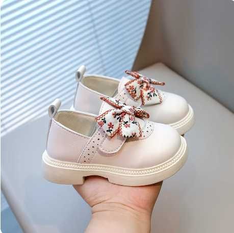 Pantofi de fetita de primăvară, cu broderie, pantofi Musette