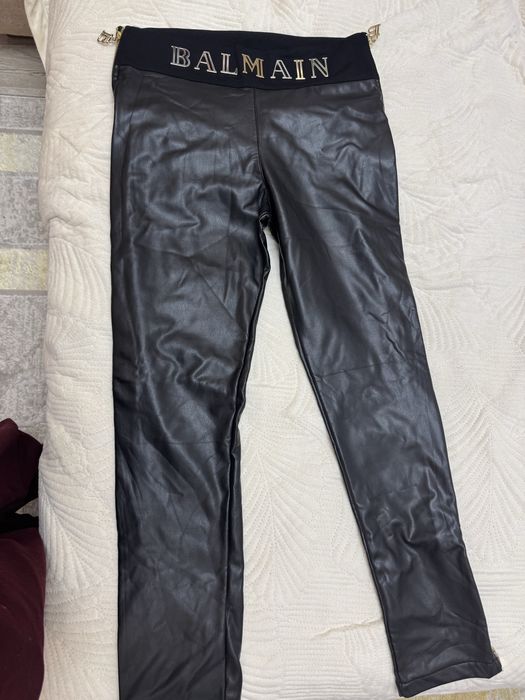 Кожанные штаны брюки 48-50