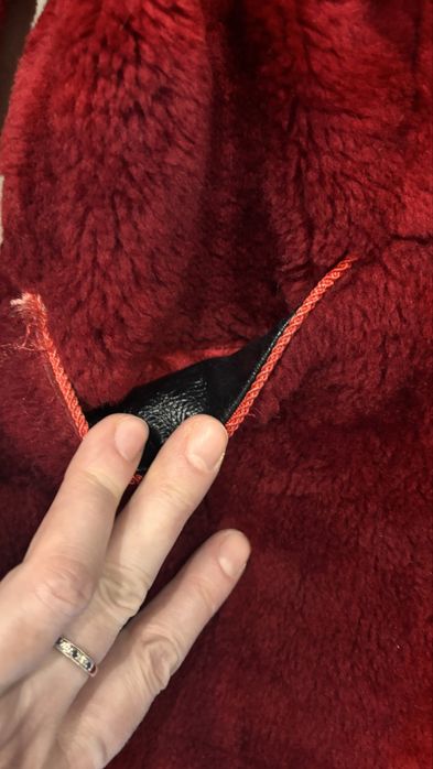 Шуба мутон женская