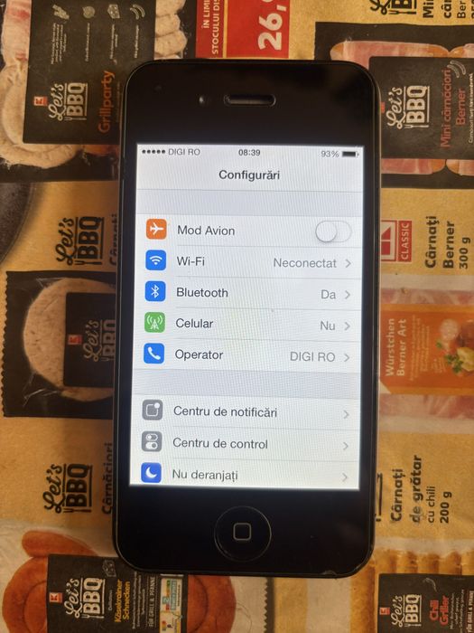 telefon de colectie iphone 4 , 16gb