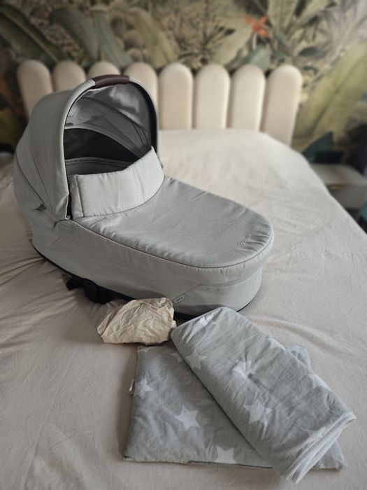 Кош за новородено Cybex Cot S Lava Grey