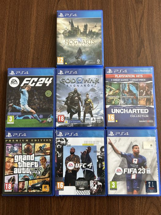 Лот игри за playstation 4 като нови