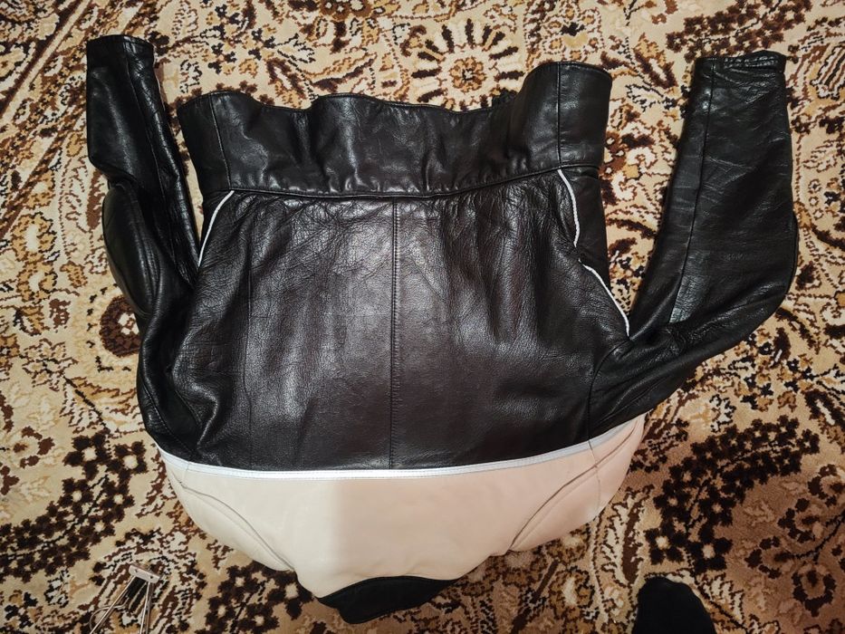 Дамско кожено мото яке