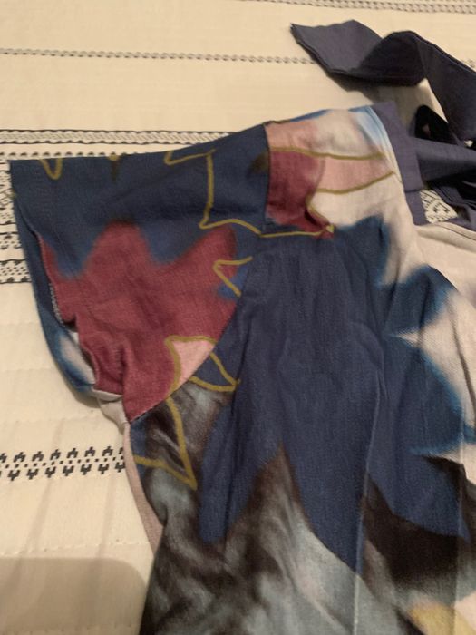 Зимна рокля на цветя