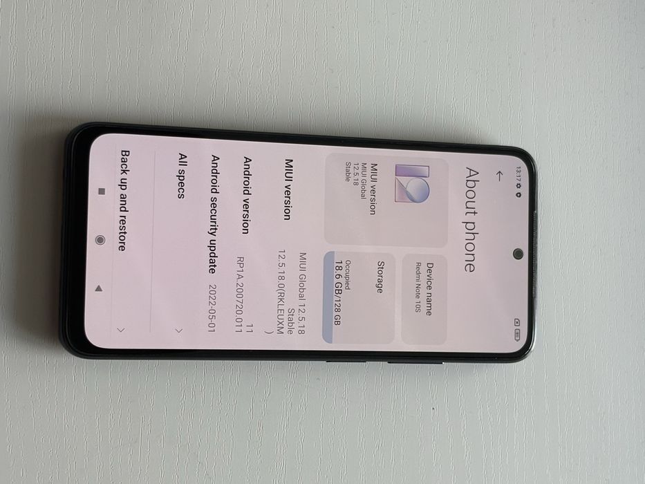 Redmi NOTE 10S 128 gb / 6 gb ram stare perfecta