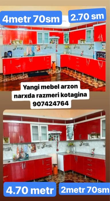 Yangi oshxona mebeli