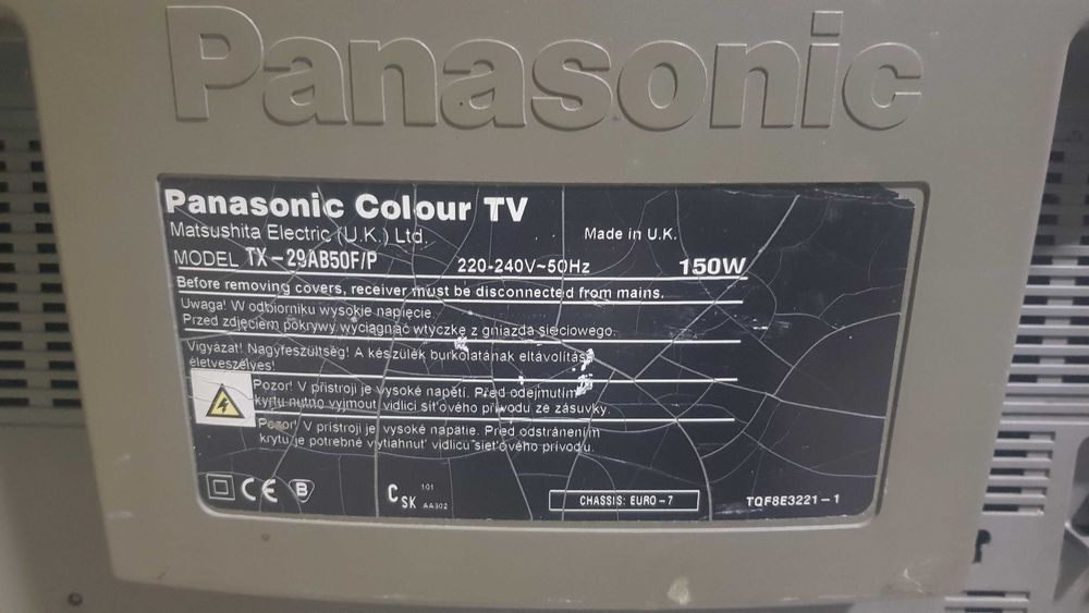 Продам Телевизор Panasonic Model TX-29AB50F/P