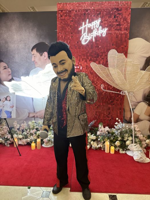 ростовые куклы , Жуков, руки вверх,шоу популярных звезд