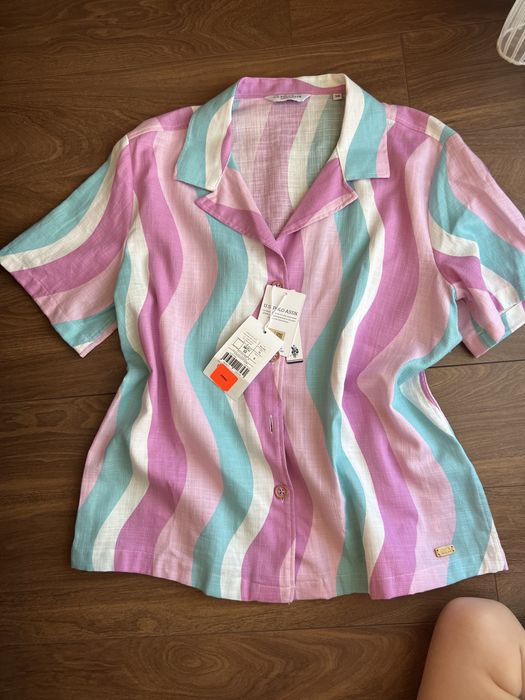 Camasa U.S. Polo Assn. Bumbac 100% Originala