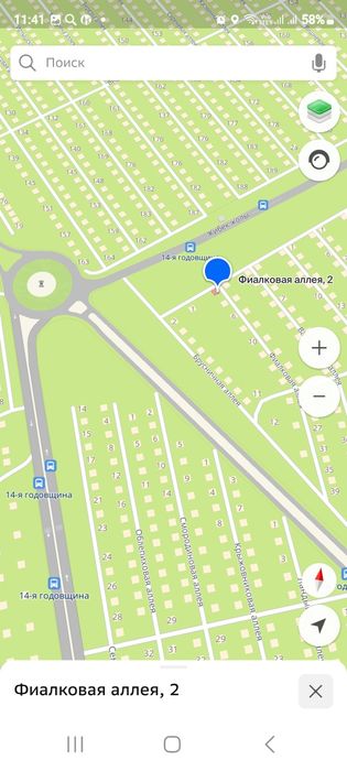 Южный. Возле дороги