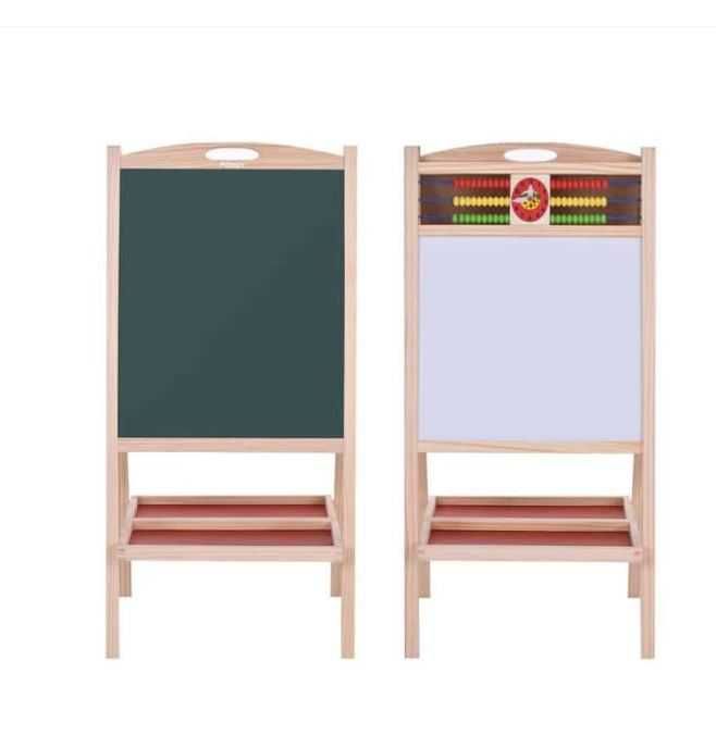 Tabla dubla de scris 4 in 1, pliabila