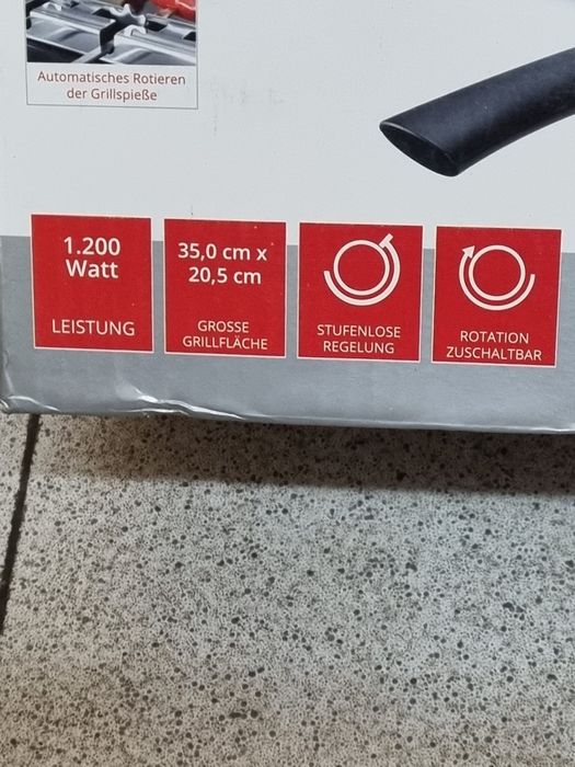 Барбекю грил Немско  електрическо ново Unold