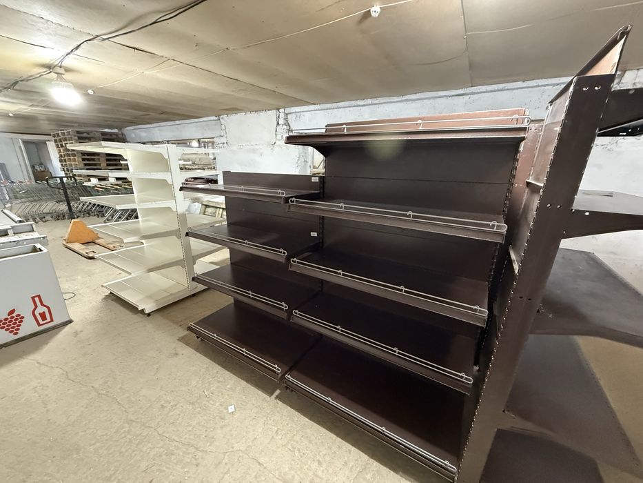 Стеллажи торговые б/у