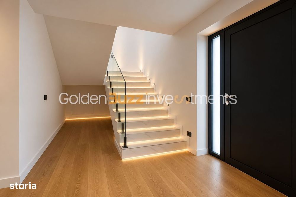 Vilă premium pe malul lacului – Izvorani | Piscină | Smart Home