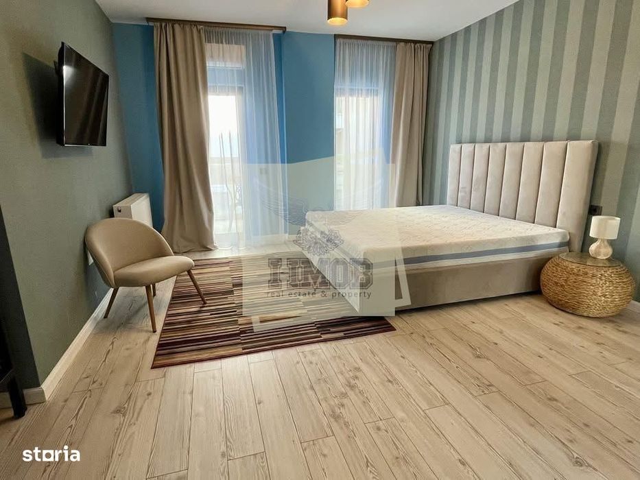 Apartament de lux cu 3 camere 2 bai si balcon in Garden City