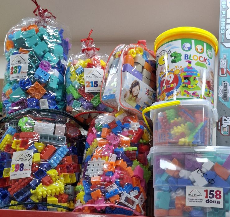 Лего Lego o'yinchoq konstruktori har hil miqdorli