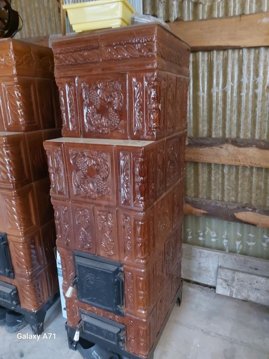 Soba teracotă gata montata mobila Tera-lin Odaile