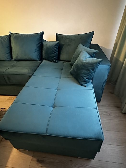 Coltar living catifea