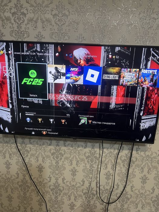 Ps4 слим в отличном состоянии