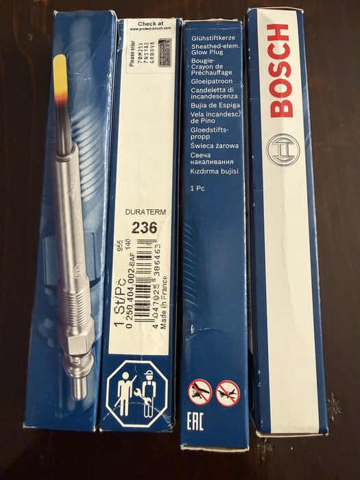 Vand 4 bujii noi incandescente Peugeot 508 2.2 diesel