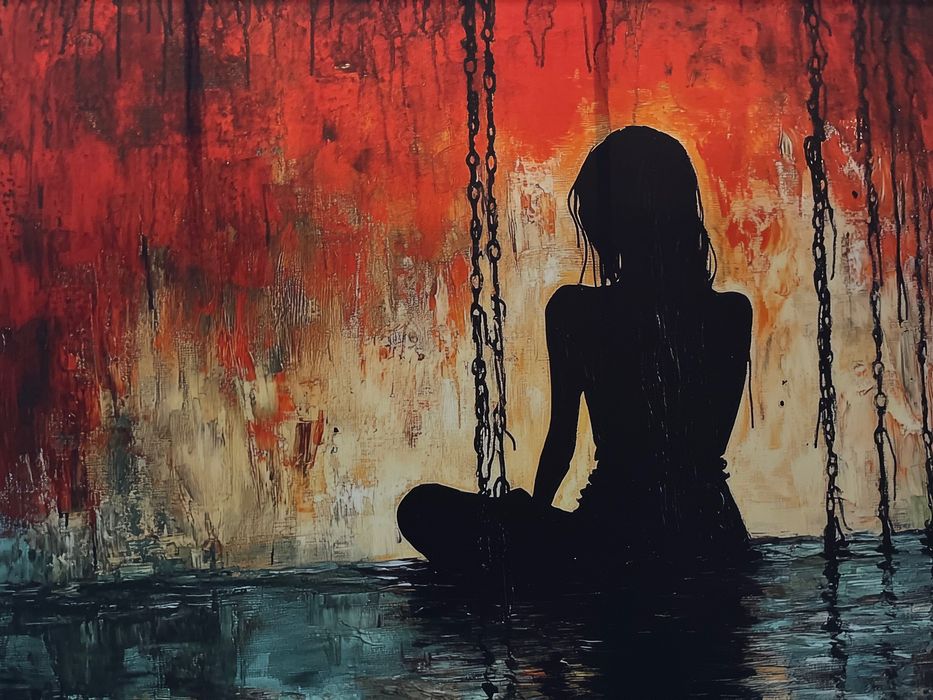 Tablou in stil Giclée “Hanging Shadows”