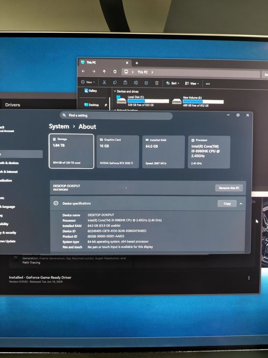 Pc mini pc intel nuc 9 extreme