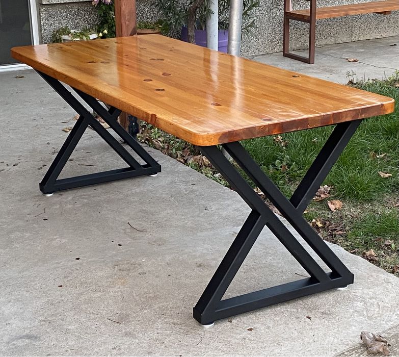 Метални крака за маса 180 лв и стелаж за плодове и зеленчуци