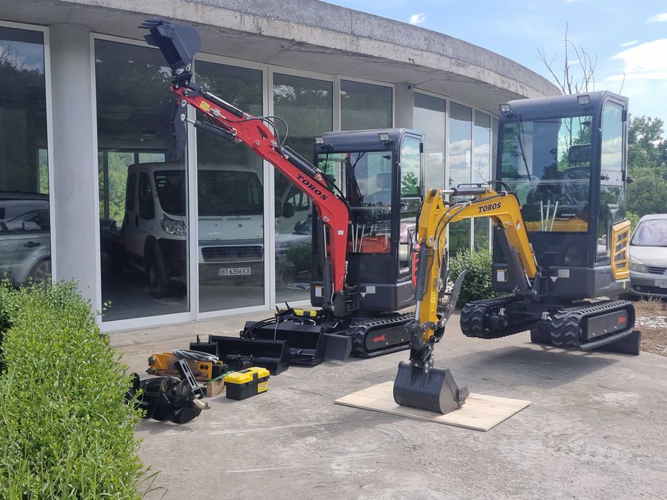 Мини багер TOROS-T18 MAX