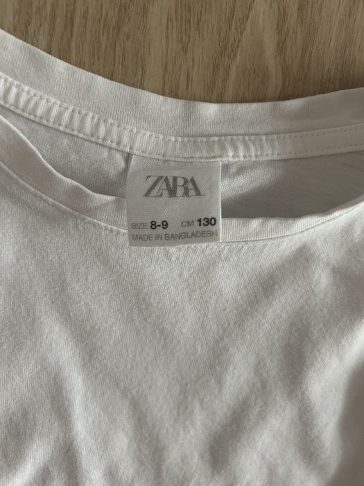 Bluze albe fetite H&M si Zara- merg si pentru scoala