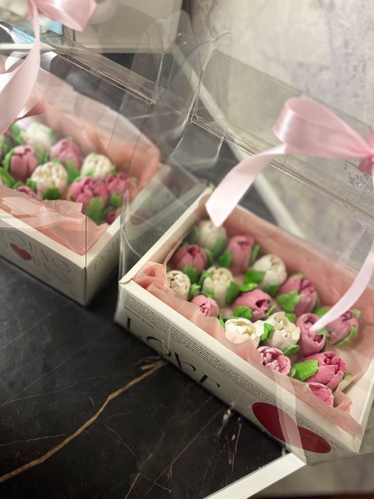 Красивые Зефирные букеты