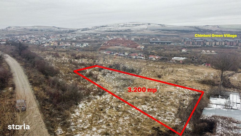 Teren extravilan 3,200mp Chinteni UAT Cluj-Napoca