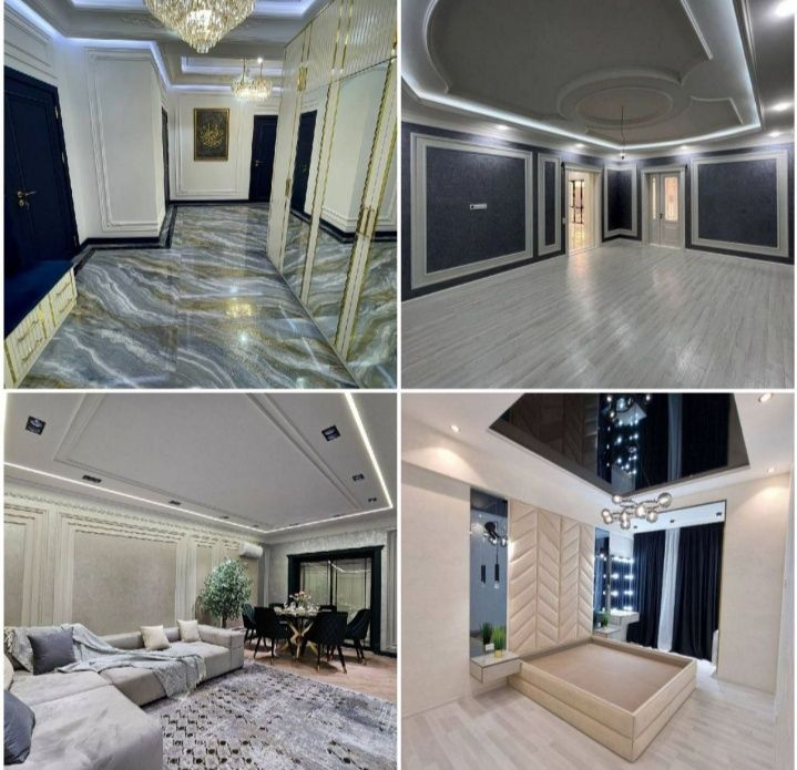 Ремонт квартир под ключ гарантия 100%%