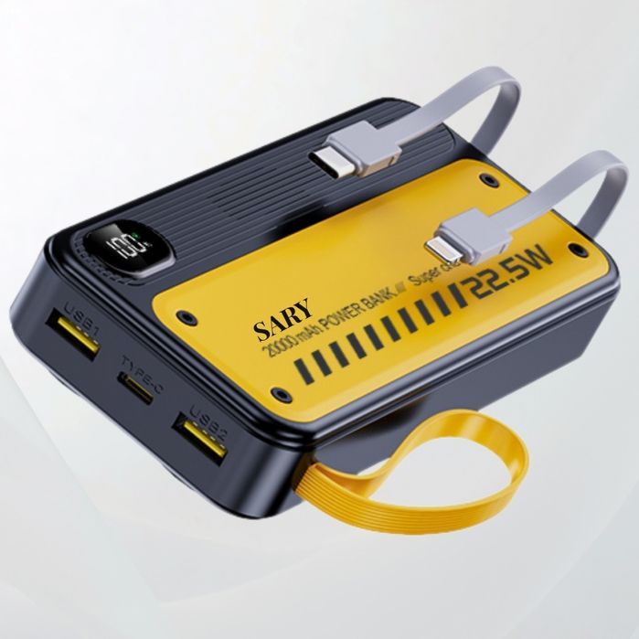 Power Bank аккумулятор 20 000 мАч.