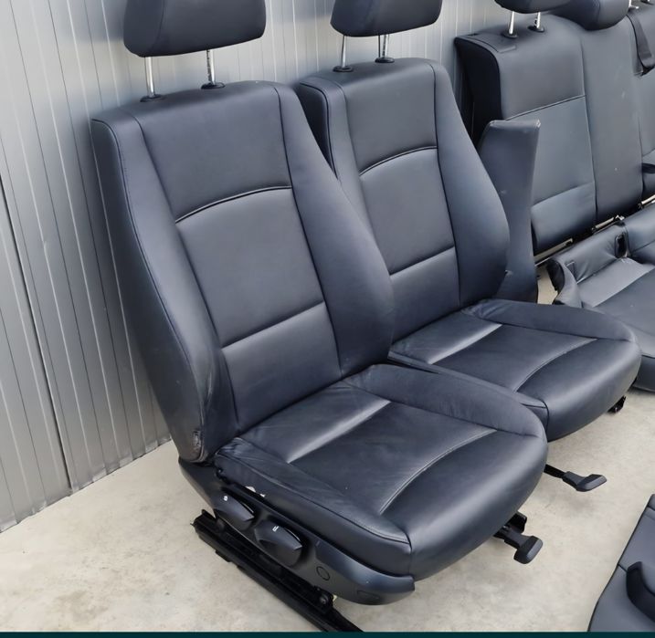 Scaune  piele neagră fara incalzire bmw x1 e84