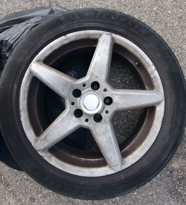 Jante aliaj cu anvelope sh r17 audi vw etc 5x112 et25