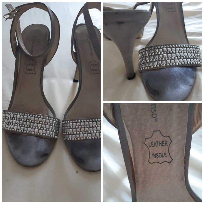 Sandale gri - marimea 38