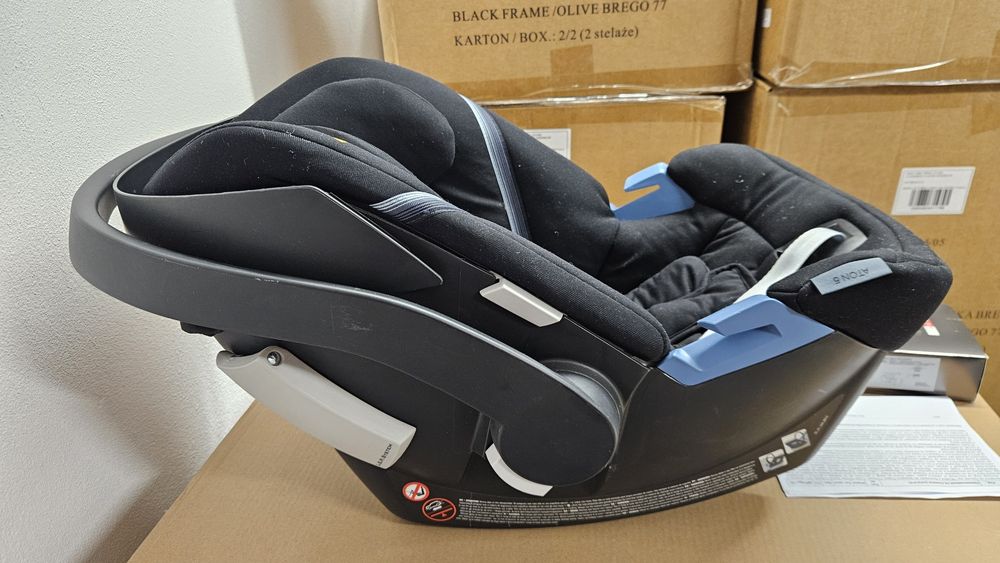 Столче за кола за новородени Cybex Aton 5 с isofix основа