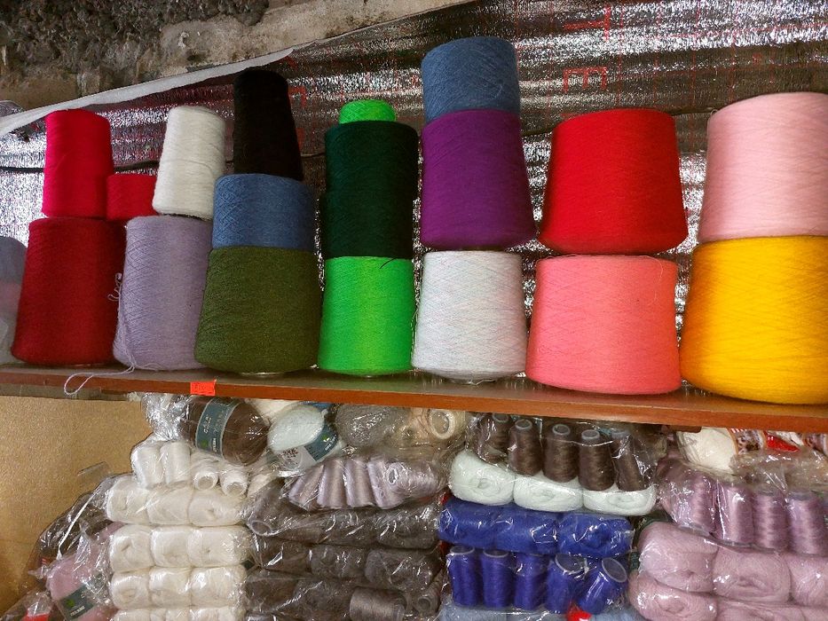 Пряжа акрил пух норки,полушерсть, х/б