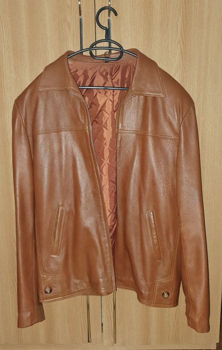 Geaca piele naturala