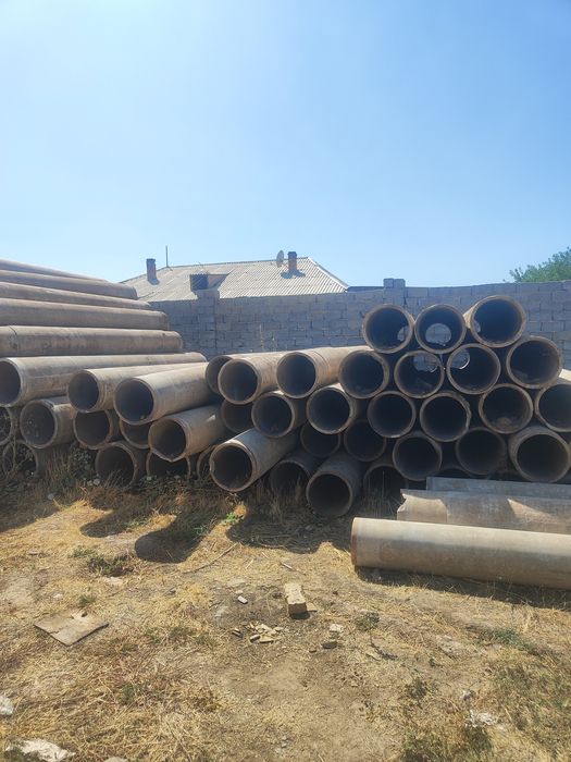 Асбест труба барлық размерде жане муфтасы