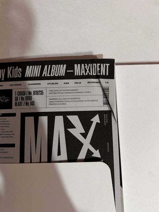 Альбом Stray Kids MAXIDENT