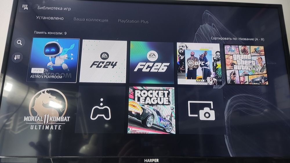 Playstation 5  с 2 джойстиками и играми