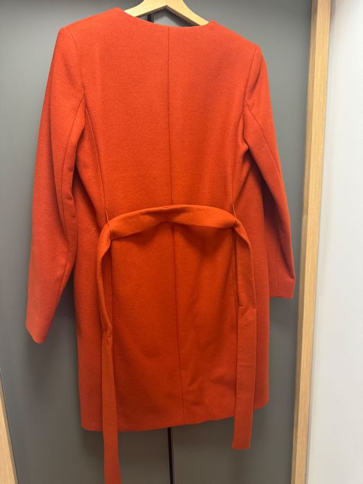 Palton cărămiziu, mărimea 38, Massimo Dutti