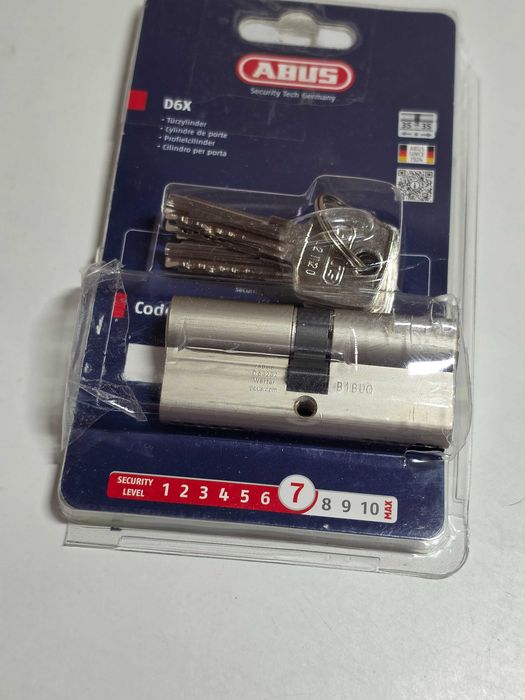 Cilindru usa profilat ABUS D6XNP / broasca / iala